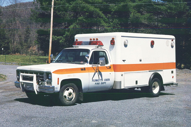 Ambulance 25 - 1978 Chevy Grumman (retired) Ambulance 25 - 1978 Chevy Grumman (retired)
